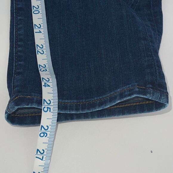Ann Taylor Womens Slim Jeans Modern Fit Medium Wash Stretch‎ Denim Blue Size 6P - Picture 10 of 10